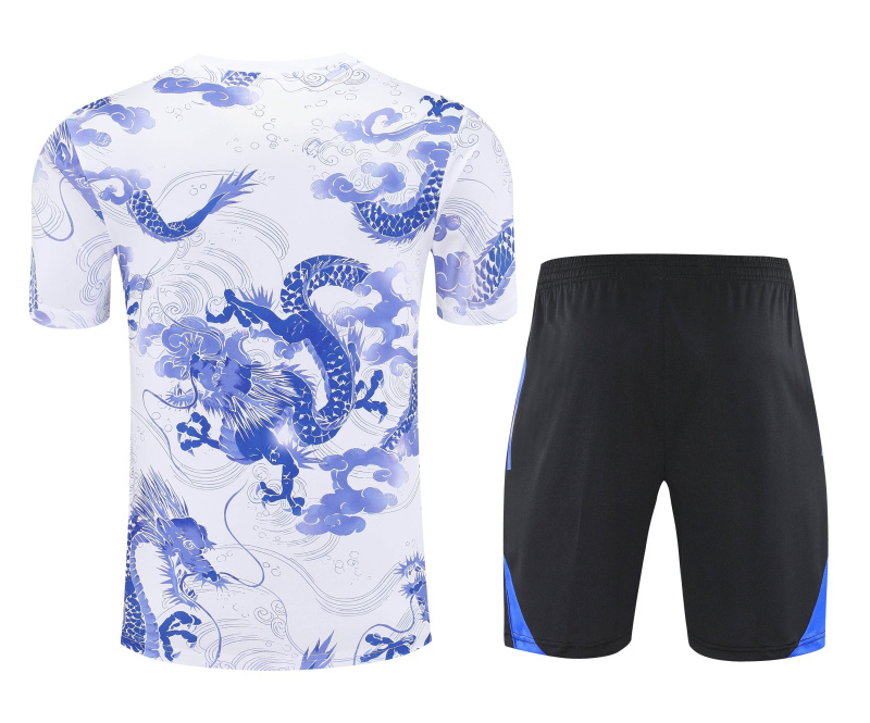 Real Madrid Short Sleeve Training Kit 2025/2026 New Season Football Jersey Sports Shirt