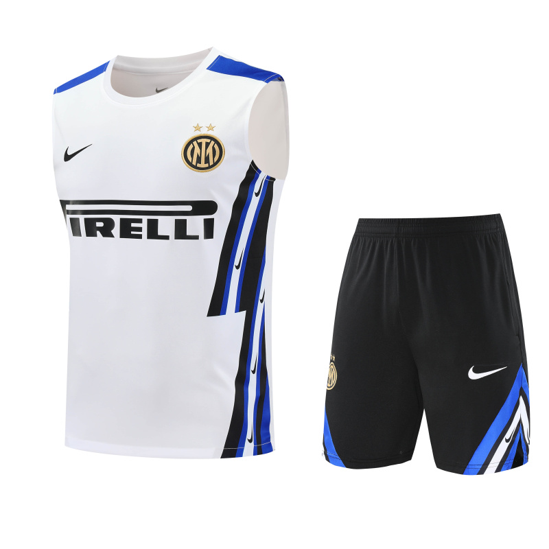 Inter Milan vest Short sleeve training kit 2025/2026 new season Football Jersey Sports shirt