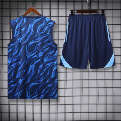 Real Madrid Vest Short Sleeve Training Kit 2025/2026 New Season Football Jersey Sports Shirt