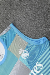 Real Madrid Vest Short Sleeve Training Kit 2025/2026 New Season Football Jersey Sports Shirt
