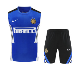 Inter Milan vest Short sleeve training kit 2025/2026 new season Football Jersey Sports shirt