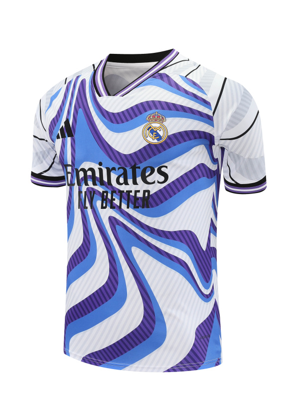 Real Madrid Short Sleeve Training Kit 2025/2026 New Season Football Jersey Sports Shirt