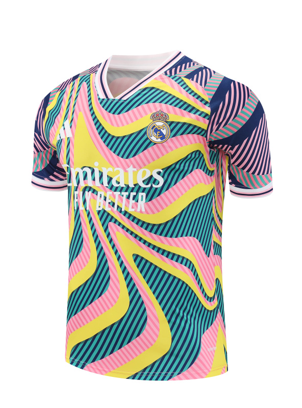 Real Madrid Short Sleeve Training Kit 2025/2026 New Season Football Jersey Sports Shirt