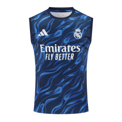 Real Madrid Vest Short Sleeve Training Kit 2025/2026 New Season Football Jersey Sports Shirt