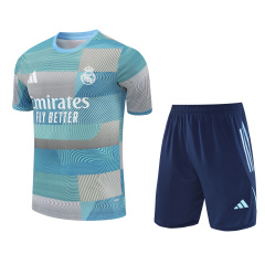 Real Madrid Short Sleeve Training Kit 2025/2026 New Season Football Jersey Sports Shirt