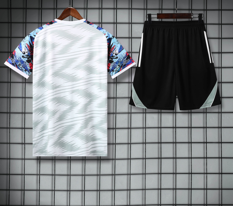 Real Madrid Short Sleeve Training Kit 2025/2026 New Season Football Jersey Sports Shirt