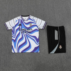 Real Madrid Short Sleeve Training Kit 2025/2026 New Season Football Jersey Sports Shirt