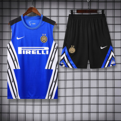 Inter Milan vest Short sleeve training kit 2025/2026 new season Football Jersey Sports shirt