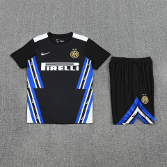 Inter Milan Short sleeve training kit 2025/2026 new season Football Jersey Sports shirt