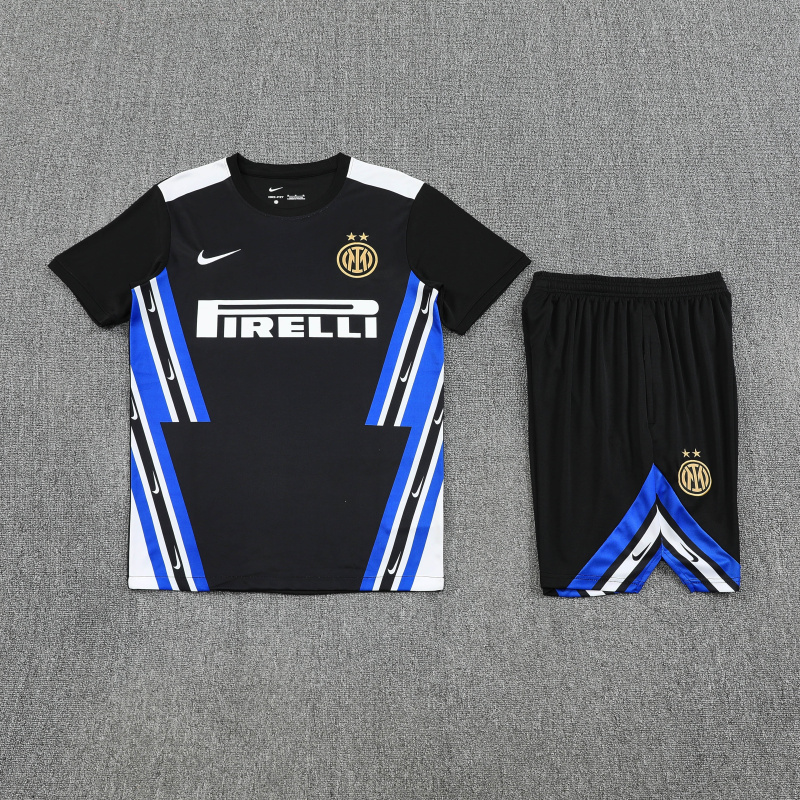 Inter Milan Short sleeve training kit 2025/2026 new season Football Jersey Sports shirt