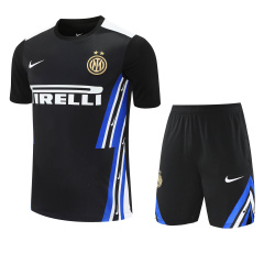 Inter Milan Short sleeve training kit 2025/2026 new season Football Jersey Sports shirt
