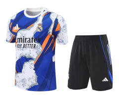 Real Madrid Short Sleeve Training Kit 2025/2026 New Season Football Jersey Sports Shirt