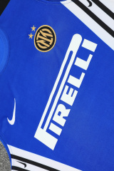 Inter Milan vest Short sleeve training kit 2025/2026 new season Football Jersey Sports shirt