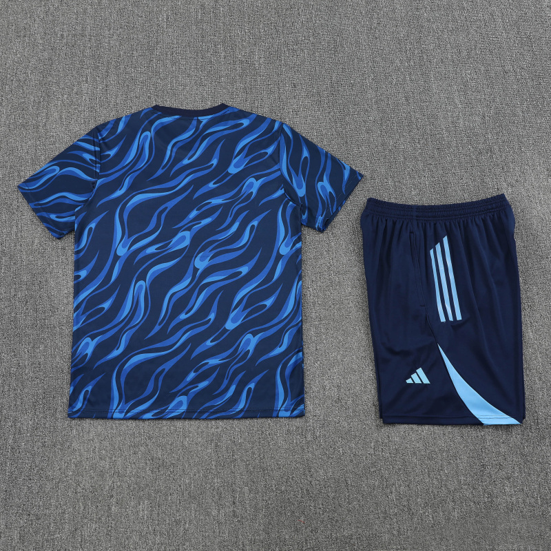 Real Madrid Short Sleeve Training Kit 2025/2026 New Season Football Jersey Sports Shirt