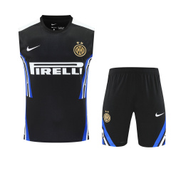 Inter Milan vest Short sleeve training kit 2025/2026 new season Football Jersey Sports shirt