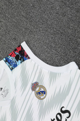 Real Madrid Vest Short Sleeve Training Kit 2025/2026 New Season Football Jersey Sports Shirt