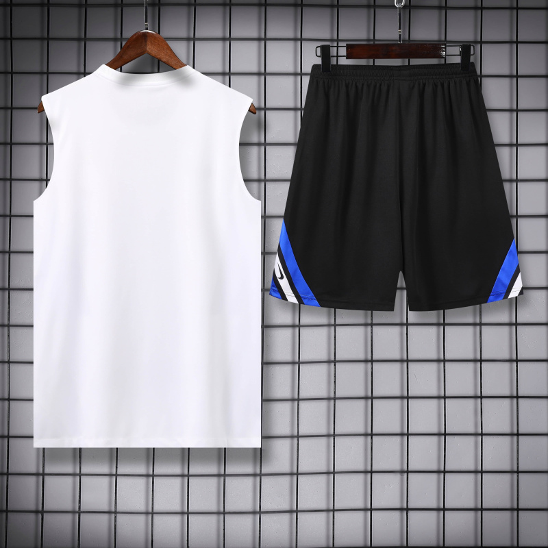 Inter Milan vest Short sleeve training kit 2025/2026 new season Football Jersey Sports shirt