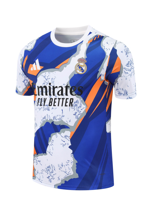 Real Madrid Short Sleeve Training Kit 2025/2026 New Season Football Jersey Sports Shirt