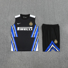 Inter Milan vest Short sleeve training kit 2025/2026 new season Football Jersey Sports shirt