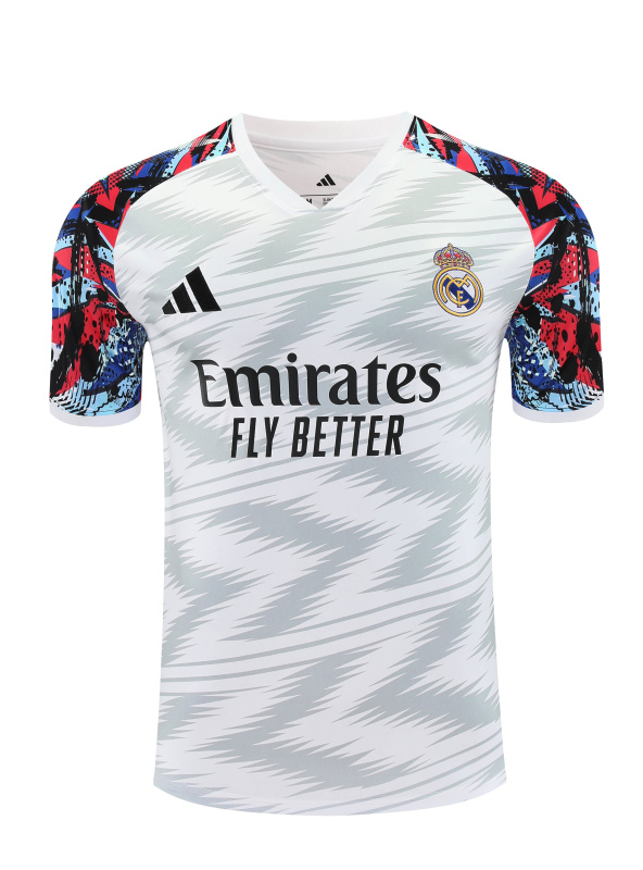 Real Madrid Short Sleeve Training Kit 2025/2026 New Season Football Jersey Sports Shirt
