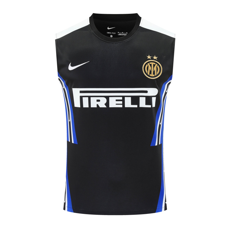 Inter Milan vest Short sleeve training kit 2025/2026 new season Football Jersey Sports shirt
