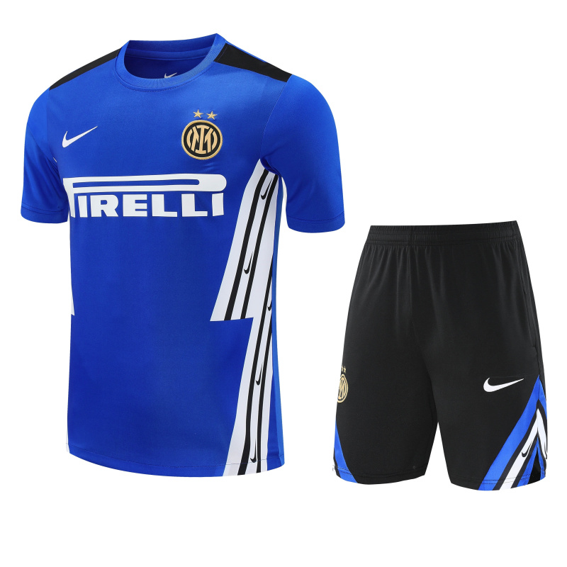 Inter Milan Short sleeve training kit 2025/2026 new season Football Jersey Sports shirt