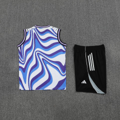 Real Madrid Vest Short Sleeve Training Kit 2025/2026 New Season Football Jersey Sports Shirt
