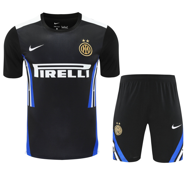 Inter Milan Short sleeve training kit 2025/2026 new season Football Jersey Sports shirt