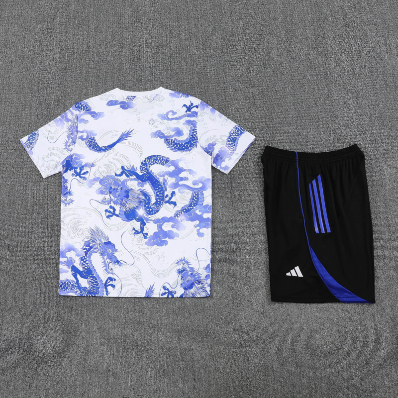 Real Madrid Short Sleeve Training Kit 2025/2026 New Season Football Jersey Sports Shirt