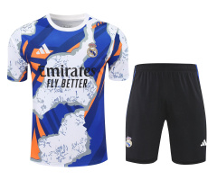 Real Madrid Short Sleeve Training Kit 2025/2026 New Season Football Jersey Sports Shirt