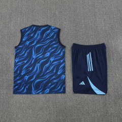 Real Madrid Vest Short Sleeve Training Kit 2025/2026 New Season Football Jersey Sports Shirt