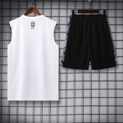 KIDS Brazil Short sleeve training kit 2025/2026 new season Football Jersey Sports shirt