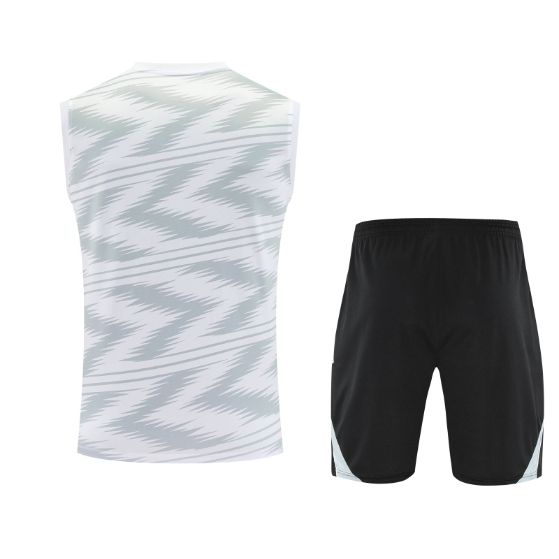Real Madrid Vest Short Sleeve Training Kit 2025/2026 New Season Football Jersey Sports Shirt