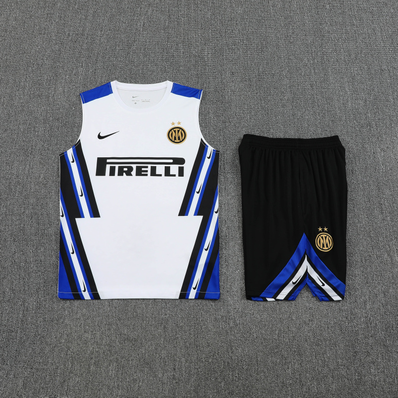 Inter Milan vest Short sleeve training kit 2025/2026 new season Football Jersey Sports shirt