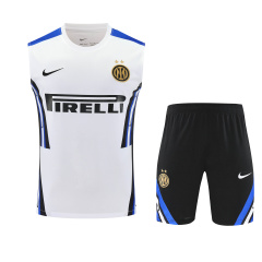 Inter Milan vest Short sleeve training kit 2025/2026 new season Football Jersey Sports shirt