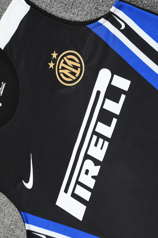 Inter Milan vest Short sleeve training kit 2025/2026 new season Football Jersey Sports shirt