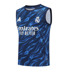 Real Madrid Vest Short Sleeve Training Kit 2025/2026 New Season Football Jersey Sports Shirt