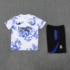 Real Madrid Short Sleeve Training Kit 2025/2026 New Season Football Jersey Sports Shirt