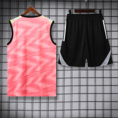 Real Madrid Vest Short Sleeve Training Kit 2025/2026 New Season Football Jersey Sports Shirt