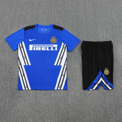 Inter Milan Short sleeve training kit 2025/2026 new season Football Jersey Sports shirt