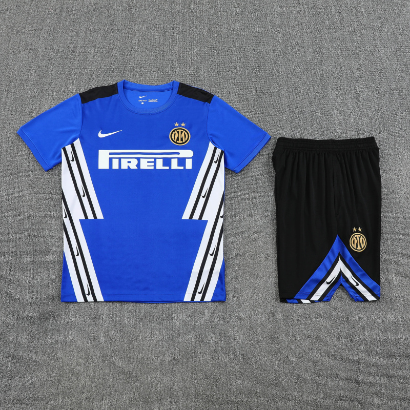 Inter Milan Short sleeve training kit 2025/2026 new season Football Jersey Sports shirt