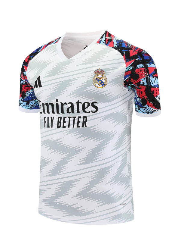 Real Madrid Short Sleeve Training Kit 2025/2026 New Season Football Jersey Sports Shirt