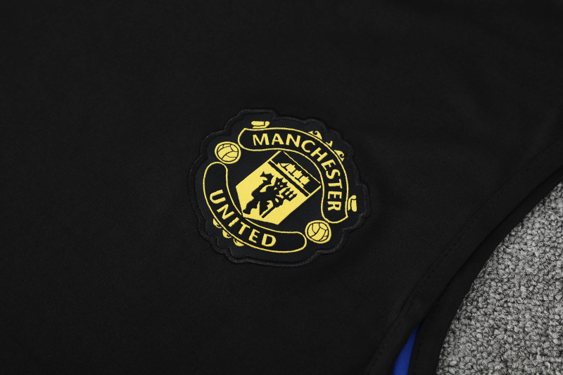 Manchester United Vest Short Sleeve Training Kit 2025/2026 New Season Football Jersey Sports Shirt