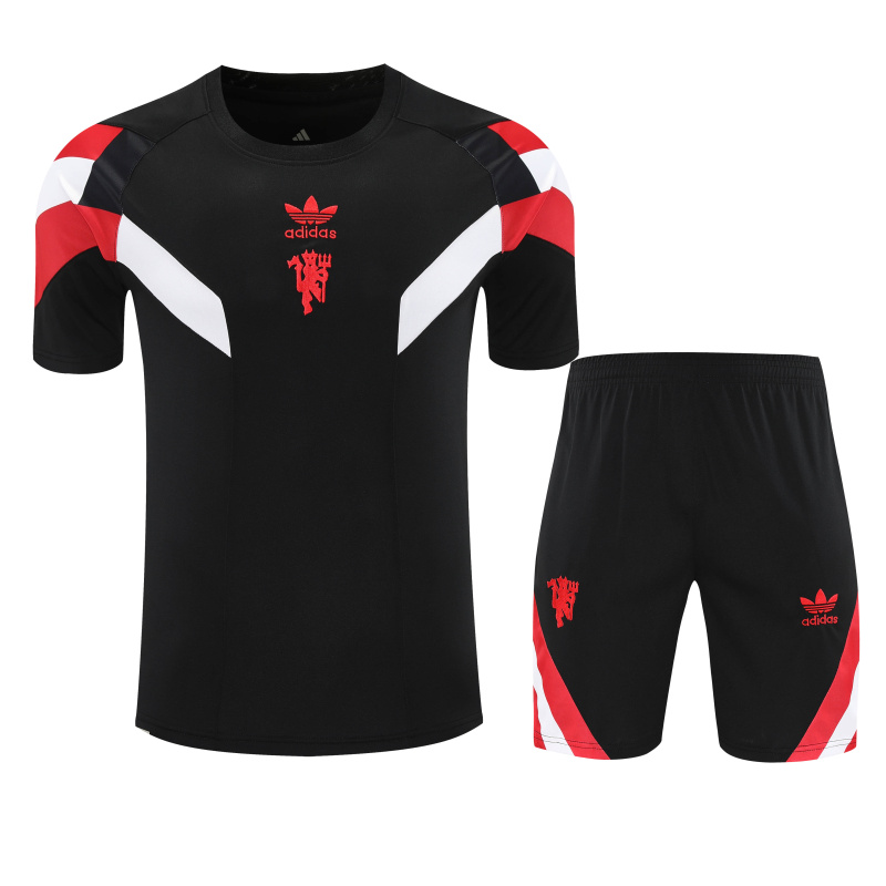 Manchester United Short Sleeve Training Kit 2025/2026 New Season Football Jersey Sports Shirt