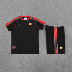 Manchester United Short Sleeve Training Kit 2025/2026 New Season Football Jersey Sports Shirt