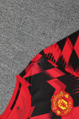 Manchester United Short Sleeve Training Kit 2025/2026 New Season Football Jersey Sports Shirt