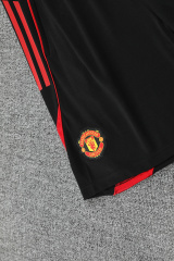 Manchester United Vest Short Sleeve Training Kit 2025/2026 New Season Football Jersey Sports Shirt