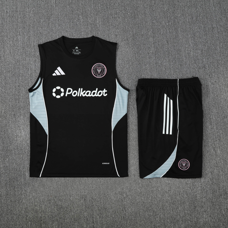 Inter Miami Short Sleeve Training Kit 2025/2026 New Season Football Jersey Sports Shirt