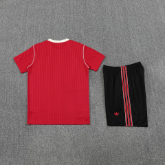 Manchester United Short Sleeve Training Kit 2025/2026 New Season Football Jersey Sports Shirt