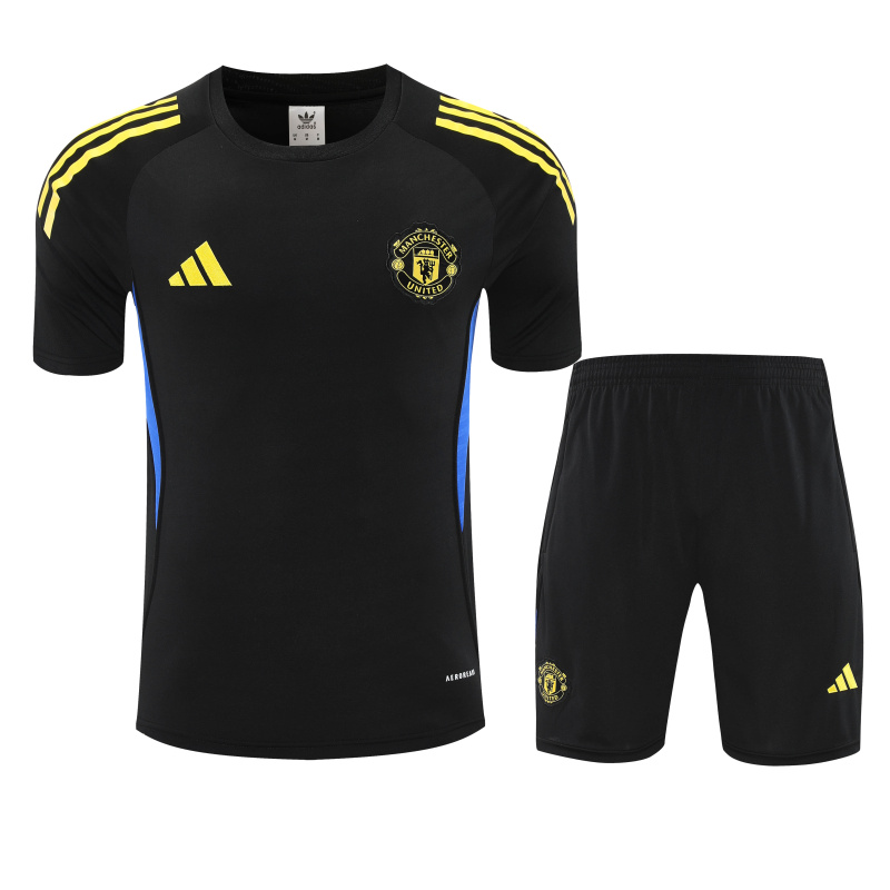 Manchester United Short Sleeve Training Kit 2025/2026 New Season Football Jersey Sports Shirt